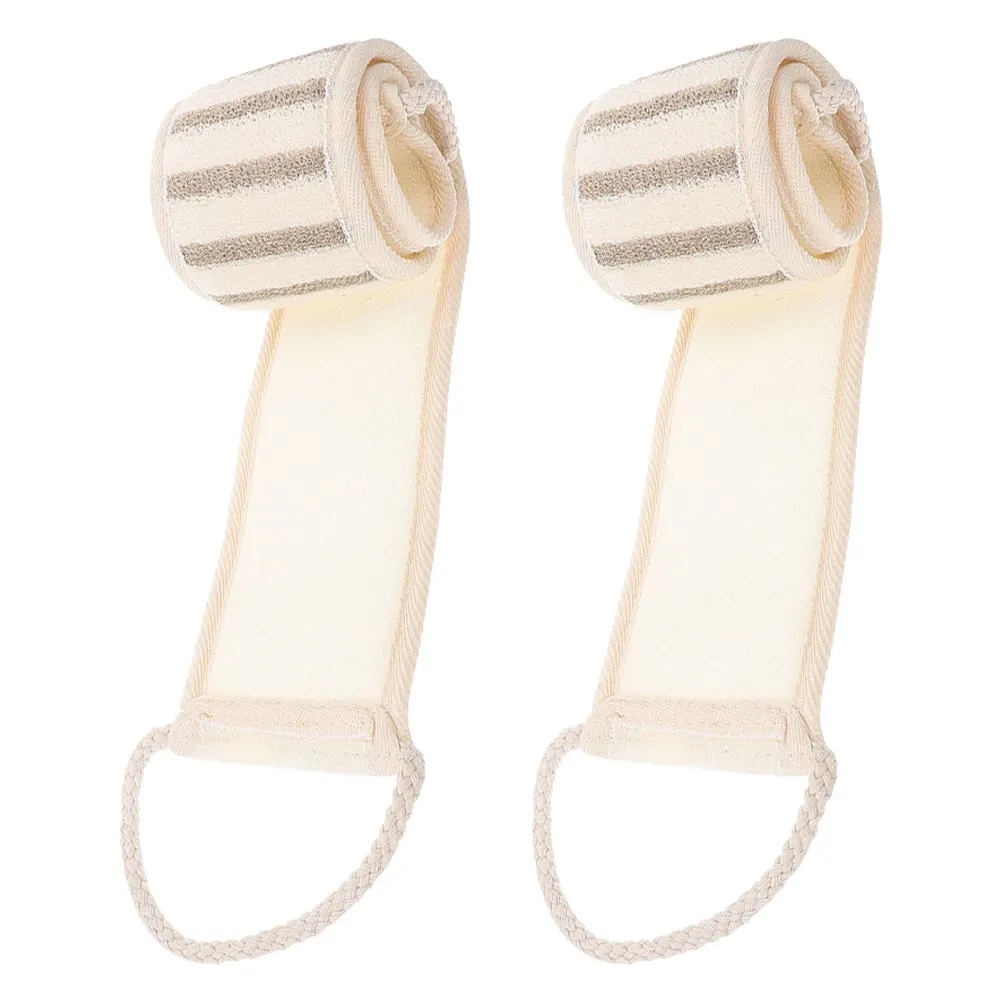 2Pcs Exfoliating Back Scrubber Long Body Scrub Towel Linen Material Durable Wash Cloth Exfoliating Bath Towel
2Pcs Exfoliating Back Scrubber Long Body Scrub Towel Linen Material Durable Wash Cloth Exfoliating Bath Towel