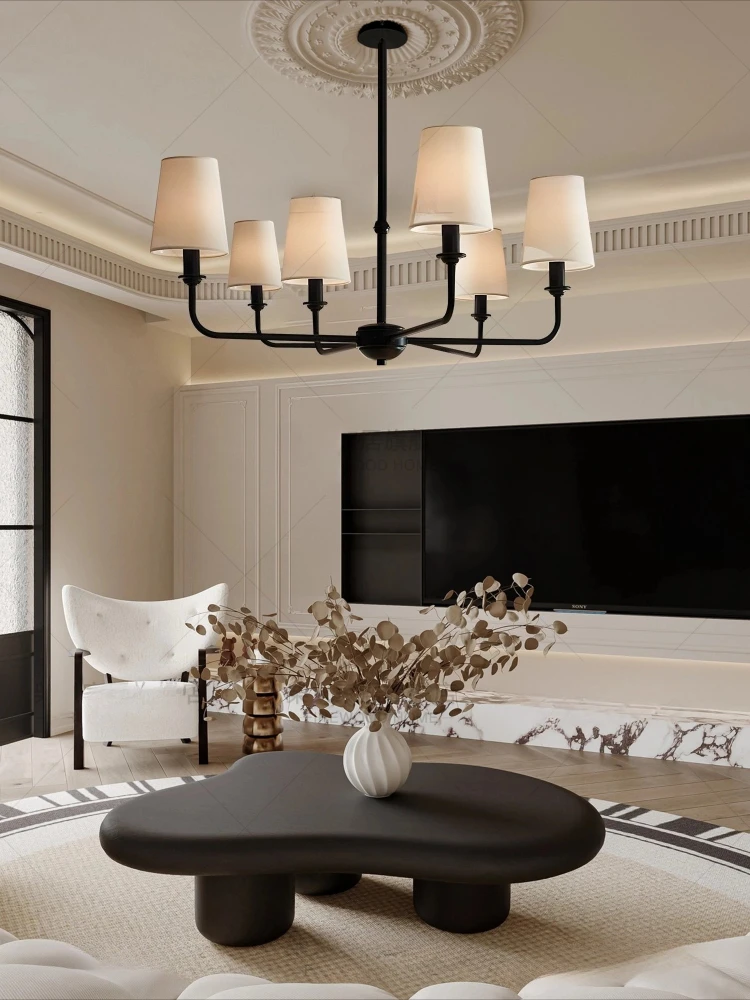 Французская винтажная люстра для гостиной, винтажные светильники для прихожей, спальни, столовой, кабинета, тканевые светильники в стиле ваби-саби
Французская винтажная люстра для гостиной, винтажные светильники для прихожей, спальни, столовой, кабинета, тканевые светильники в стиле ваби-саби