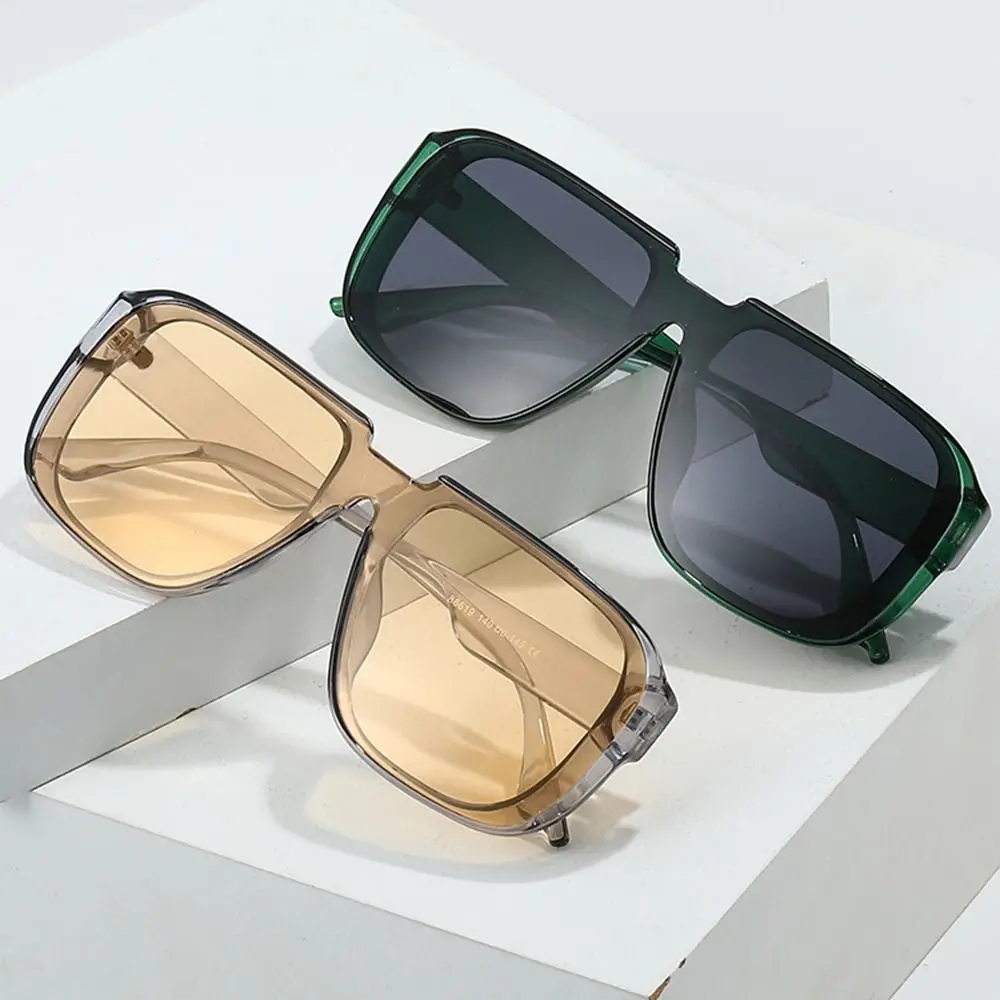 Retro Fashion One Piece Square Sunglasses Flat Top Hot Ins Favor Men's Mirror Shades UV400 Eyewear Women's Sun Glasses
Retro Fashion One Piece Square Sunglasses Flat Top Hot Ins Favor Men's Mirror Shades UV400 Eyewear Women's Sun Glasses