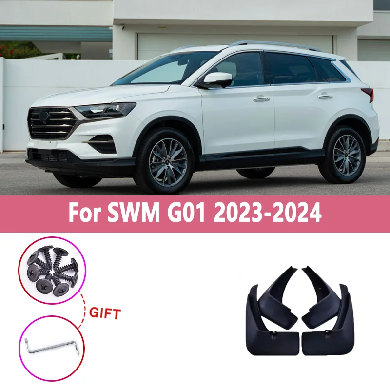 4 шт./компл. крыло для SWM G01 2023 2024 автомобильные брызговики переднее и заднее крыло брызговики автоаксессуары водонепроницаемые защитные инструменты
4 шт./компл. крыло для SWM G01 2023 2024 автомобильные брызговики переднее и заднее крыло брызговики автоаксессуары водонепроницаемые защитные инструменты