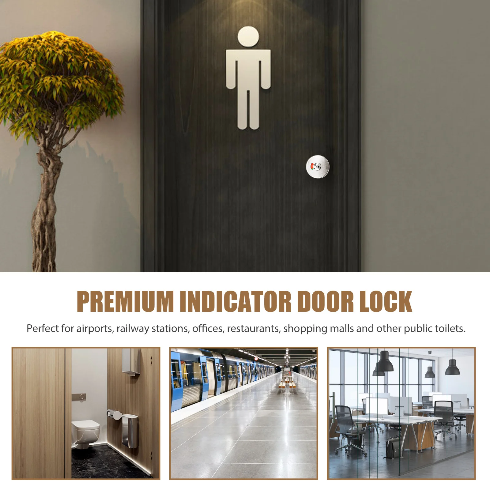 1set 1Set Stainless Steel Public Toilet Indicator Lock Green Red Indicator For Bathroom Hardware Locks Mall Toilet Door Latch 
1set 1Set Stainless Steel Public Toilet Indicator Lock Green Red Indicator For Bathroom Hardware Locks Mall Toilet Door Latch