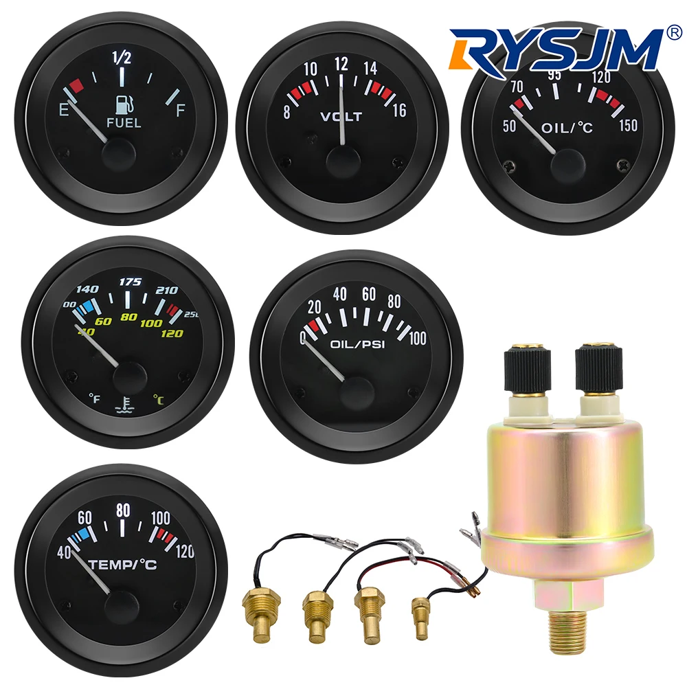 Auto Temperature Meter with Sensor 1/8 NPT 52mm LED Digital Oil /Water Temp Indicator PSI Oil Press Black Gauge Fit Gasoline Car
Auto Temperature Meter with Sensor 1/8 NPT 52mm LED Digital Oil /Water Temp Indicator PSI Oil Press Black Gauge Fit Gasoline Car