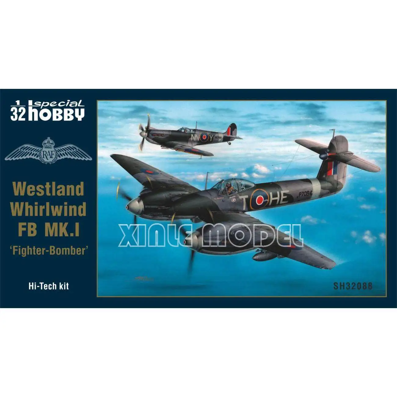 Special Hobby Plastic Assembled Aircraft Model Kit SH32088 Westland Whirlwind FB Mk. I 1/32
Special Hobby Plastic Assembled Aircraft Model Kit SH32088 Westland Whirlwind FB Mk. I 1/32