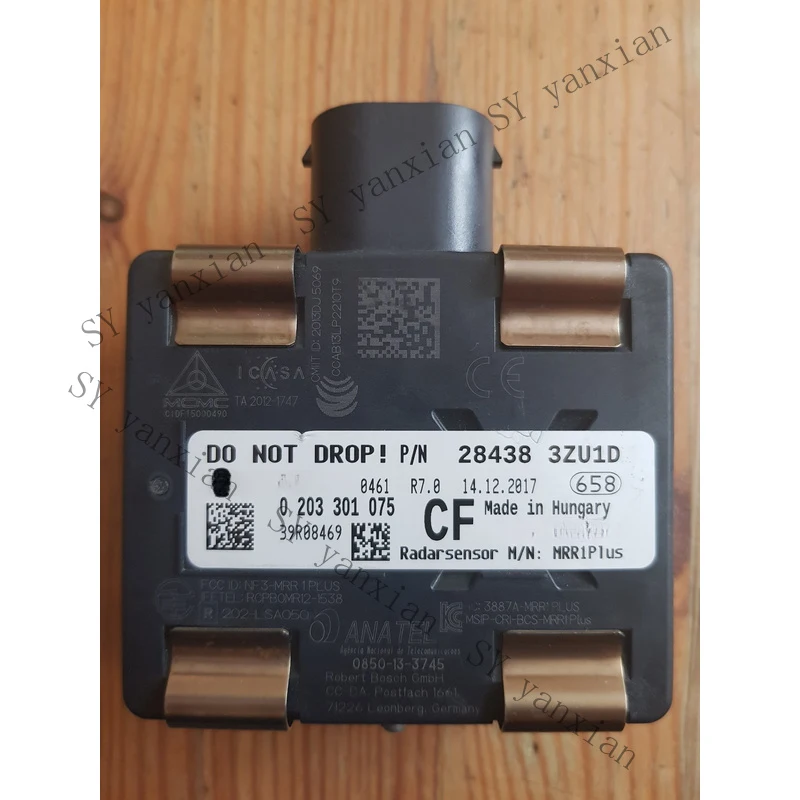 SY+ Genuine FOR Nissan Distance Control Radar 28438 3ZU1D Pulsar 2017 2018 Bosch
SY+ Genuine FOR Nissan Distance Control Radar 28438 3ZU1D Pulsar 2017 2018 Bosch