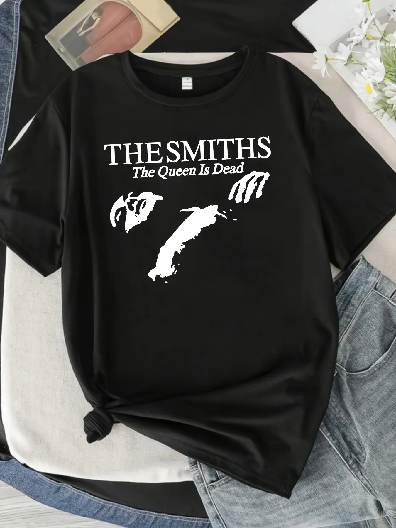 【0948】Женская футболка больших размеров с круглым вырезом и короткими рукавами, эластичными полурукавами и модными принтами
【0948】Женская футболка больших размеров с круглым вырезом и короткими рукавами, эластичными полурукавами и модными принтами