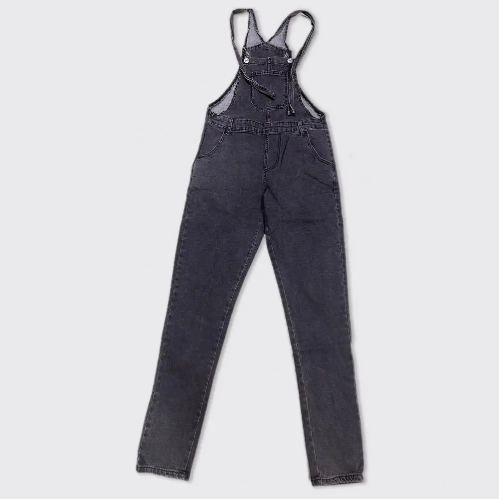 Square Neck Vintage Style Denim Jumpsuit Distressed Women Denim Jumpsuit Side Pockets Backless Black Blue Jeans Casual Jumpsuit
Square Neck Vintage Style Denim Jumpsuit Distressed Women Denim Jumpsuit Side Pockets Backless Black Blue Jeans Casual Jumpsuit