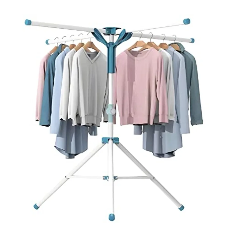 Tripod Clothes Drying Rack Folding Indoor Portable Drying Rack Clothing and Height-Adjustable Space Saving Laundry Drying Rack
Tripod Clothes Drying Rack Folding Indoor Portable Drying Rack Clothing and Height-Adjustable Space Saving Laundry Drying Rack