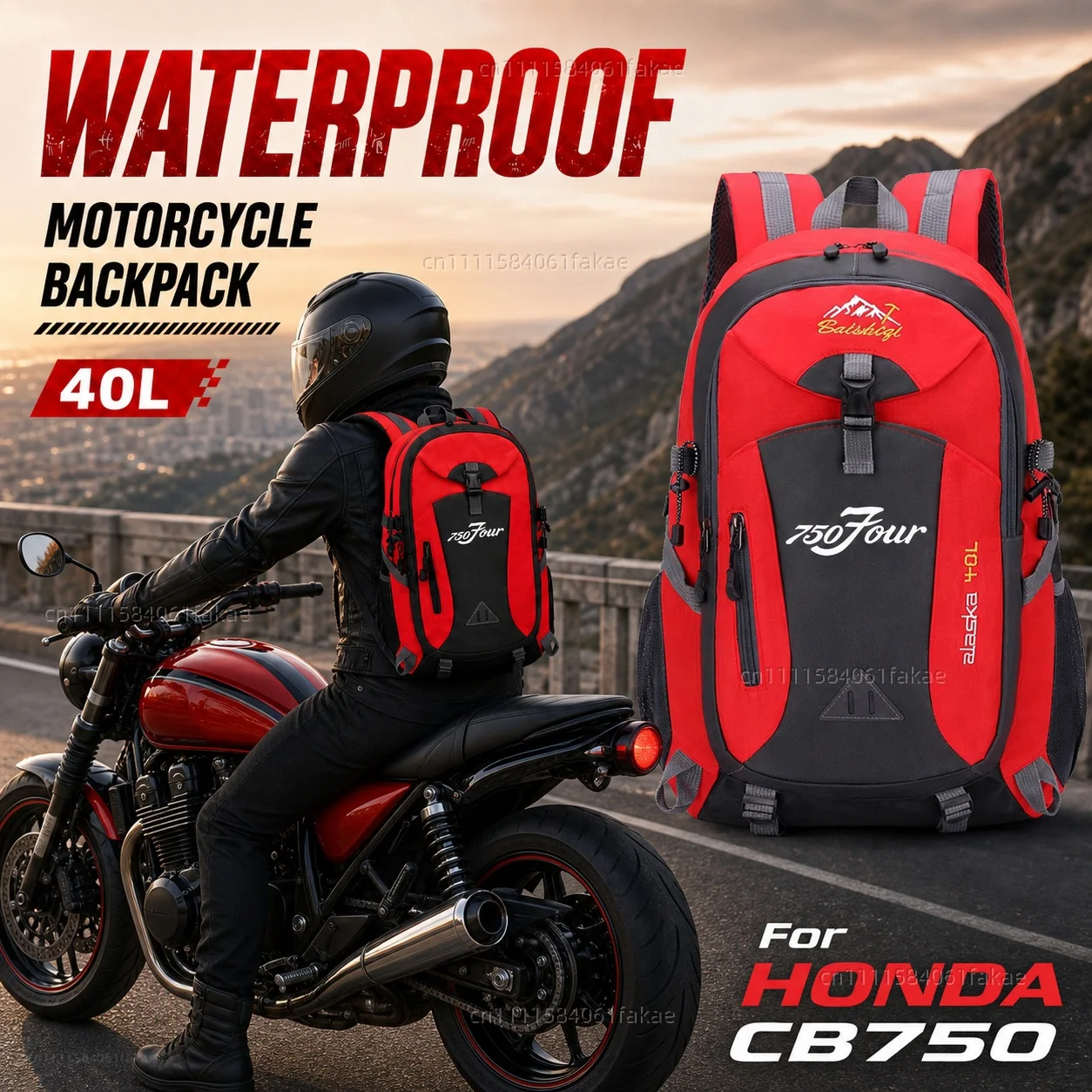 For HONDA CB750 CB 750 HORNET 2023 Motorcycle Backpack 40L Waterproof Travel Backpack Outdoor Hiking Camping Daypack
For HONDA CB750 CB 750 HORNET 2023 Motorcycle Backpack 40L Waterproof Travel Backpack Outdoor Hiking Camping Daypack