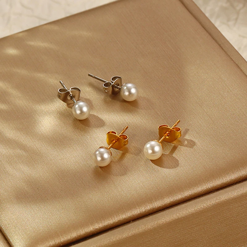 PAPERPLUS | Korean Classic Small Pearl Earring for Women Girl Lovely Tiny Stud Earrings Simple Jewelry 10 Pairs Wholesale
PAPERPLUS | Korean Classic Small Pearl Earring for Women Girl Lovely Tiny Stud Earrings Simple Jewelry 10 Pairs Wholesale