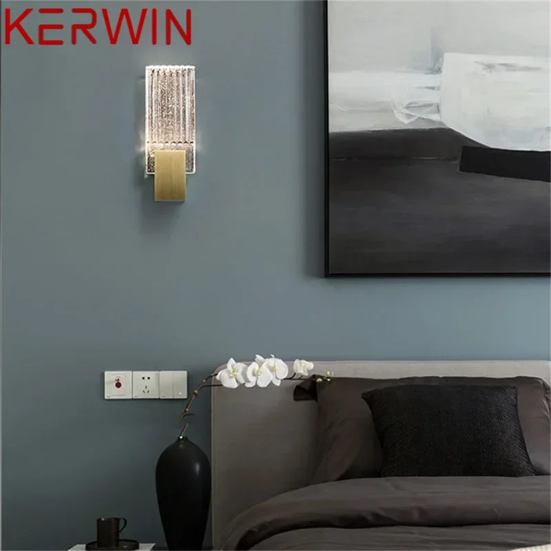 KERWIN Modern Crystal Wall Lights Sconces Simple LED Lamp Fixtures Decorative for Home Living Room
KERWIN Modern Crystal Wall Lights Sconces Simple LED Lamp Fixtures Decorative for Home Living Room