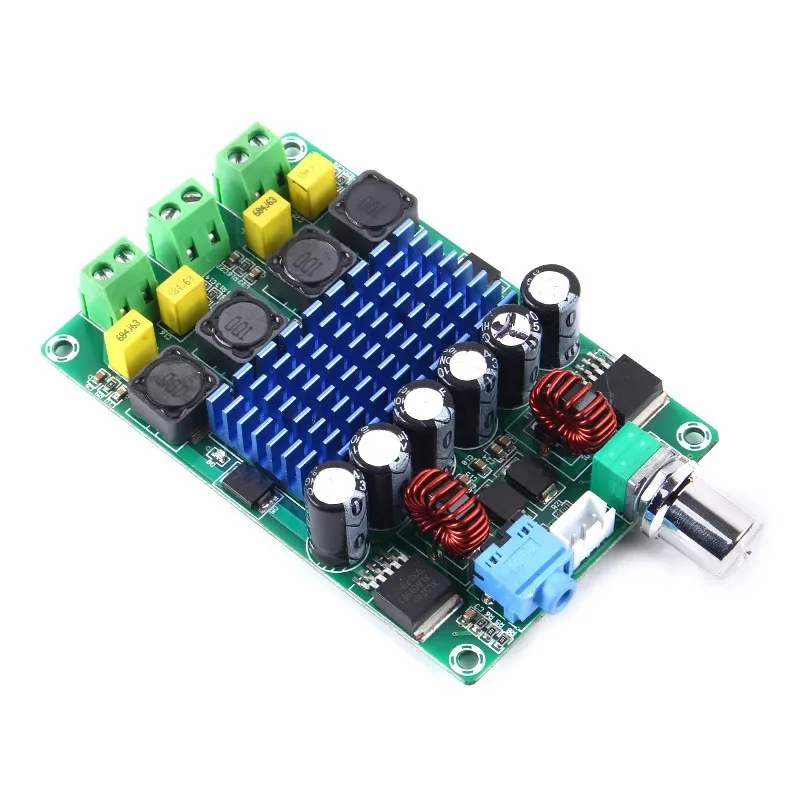 TPA3116D2 XH-M643 Auto-Boost Amplifier | 12V 2×50W 100W Distortion-Free Battery Digital Power Board
TPA3116D2 XH-M643 Auto-Boost Amplifier | 12V 2×50W 100W Distortion-Free Battery Digital Power Board