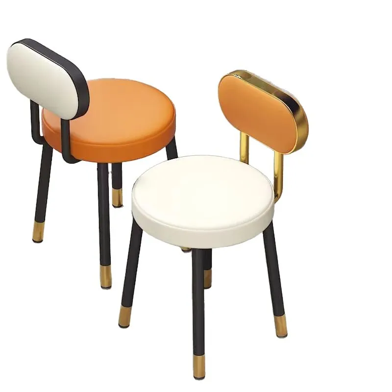 # Dining Chairs Household Backrest Chairs Small-sized Dining Table Chairs Makeup Stools Light Luxury and High-end Small Stools
# Dining Chairs Household Backrest Chairs Small-sized Dining Table Chairs Makeup Stools Light Luxury and High-end Small Stools