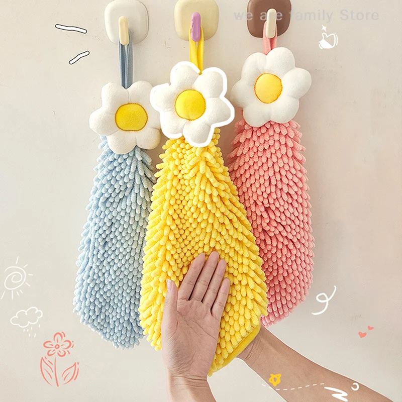 Quick Dry Hand Towel For Kitchen Bathroom Thickened Absorbent Dish Cleaning Cloth Big Sun Flowers Type Lattice Texture
Quick Dry Hand Towel For Kitchen Bathroom Thickened Absorbent Dish Cleaning Cloth Big Sun Flowers Type Lattice Texture