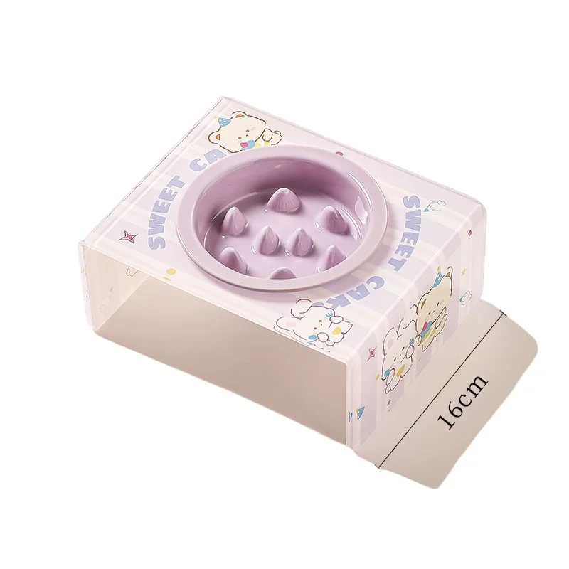 *Pet Slow Food Bowl Cat Bowl Ceramic Drinking Bowl Protect the cervical spine from being knocked over
*Pet Slow Food Bowl Cat Bowl Ceramic Drinking Bowl Protect the cervical spine from being knocked over