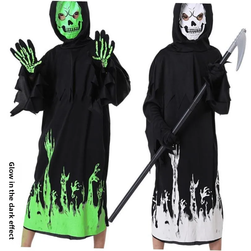 Хэллоуин Жнец COS Костюм Sile Женский этнический сценический костюм Осень 2025 Нет фирменного зарегистрированного товарного знака 
Хэллоуин Жнец COS Костюм Sile Женский этнический сценический костюм Осень 2025 Нет фирменного зарегистрированного товарного знака