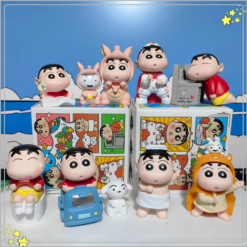 Shin-Chan Cute Daily Series Blind Box Anime Action Characters Fun Statues Cartoon Dolls Desktop Decoration Collection Toys Gifts
Shin-Chan Cute Daily Series Blind Box Anime Action Characters Fun Statues Cartoon Dolls Desktop Decoration Collection Toys Gifts