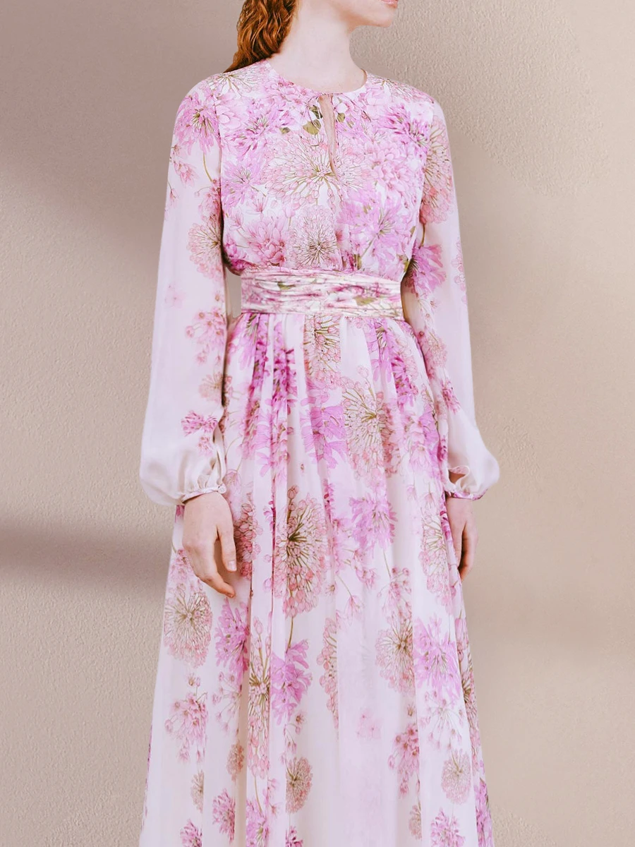 Французское ретро-платье для женщин, модное розовое платье с принтом, длинное весеннее новое элегантное платье макси с длинными рукавами и вырезами, класса люкс
Французское ретро-платье для женщин, модное розовое платье с принтом, длинное весеннее новое элегантное платье макси с длинными рукавами и вырезами, класса люкс