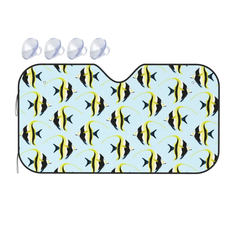 Tropical Fish Car Windshield Sun Shade Cover Front Water Sunlight Snow Cover Universal
Tropical Fish Car Windshield Sun Shade Cover Front Water Sunlight Snow Cover Universal