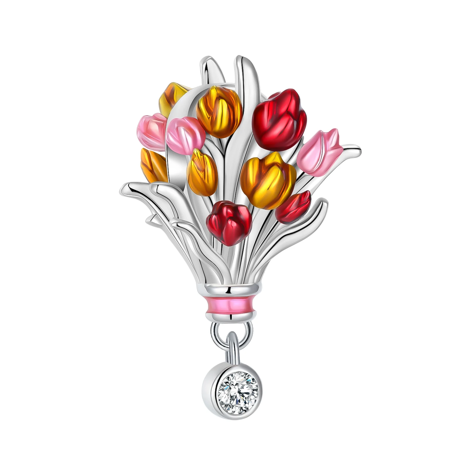 Красный букет из серебра 925 пробы, подходит для оригинальных шармов Pandora, бусины, шармы, браслет, ожерелье, безделушки, женские Украшения «сделай сам»
Красный букет из серебра 925 пробы, подходит для оригинальных шармов Pandora, бусины, шармы, браслет, ожерелье, безделушки, женские Украшения «сделай сам»