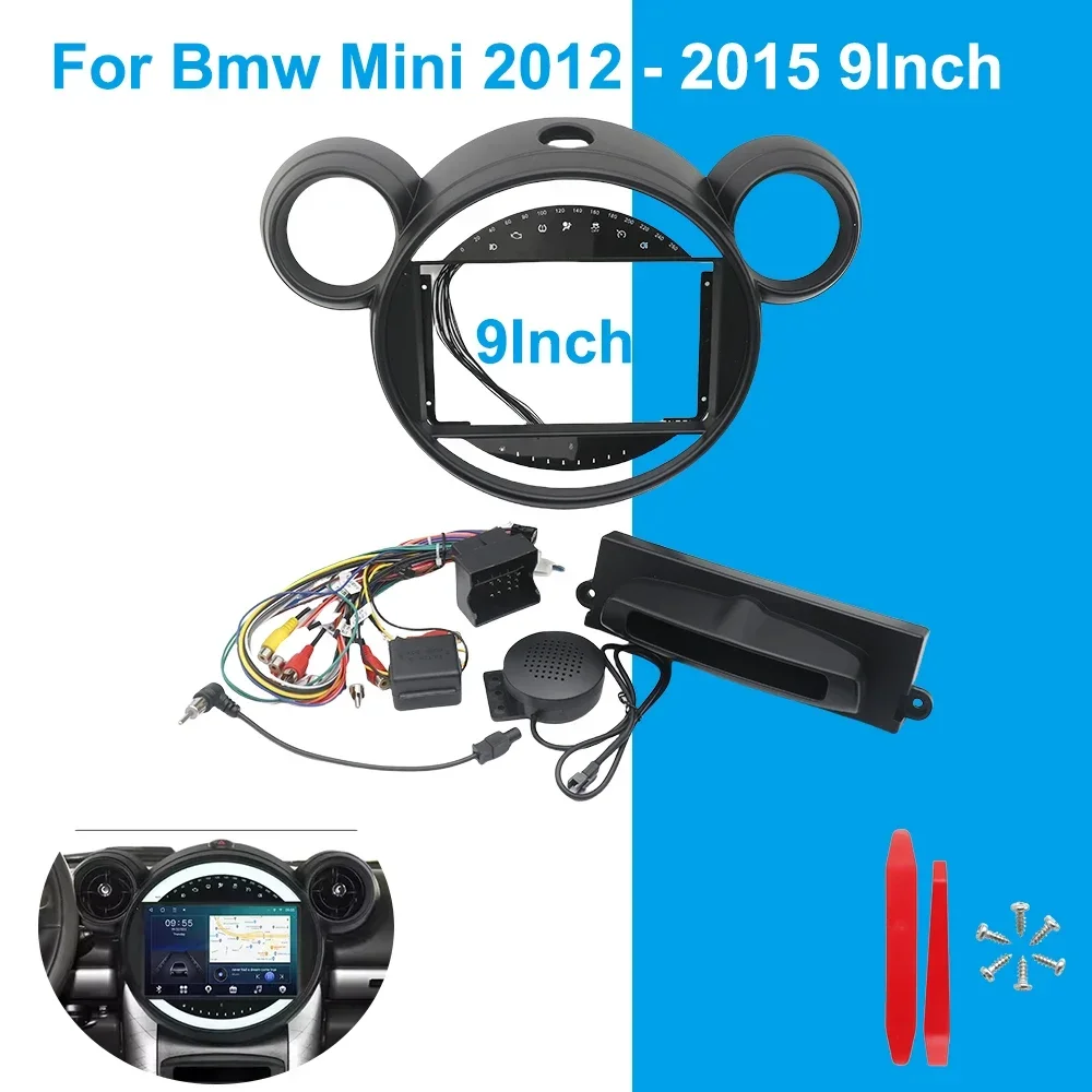 9 Inch Car Multimedia Frame Cover for BMW Mini Cooper R56 R60 R51 2007-2014 Wiring Harness Power Cord Adapter Canbus Cable
9 Inch Car Multimedia Frame Cover for BMW Mini Cooper R56 R60 R51 2007-2014 Wiring Harness Power Cord Adapter Canbus Cable