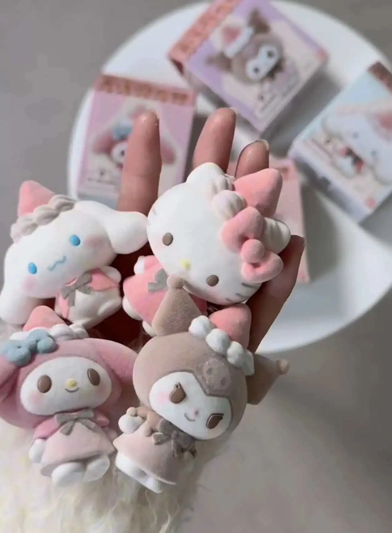 In Stock Good Friends Series Blind Box Kawaii Flocking Action Figure Anime Ornament Collectible Desktop Decoration Gift For Fans
In Stock Good Friends Series Blind Box Kawaii Flocking Action Figure Anime Ornament Collectible Desktop Decoration Gift For Fans