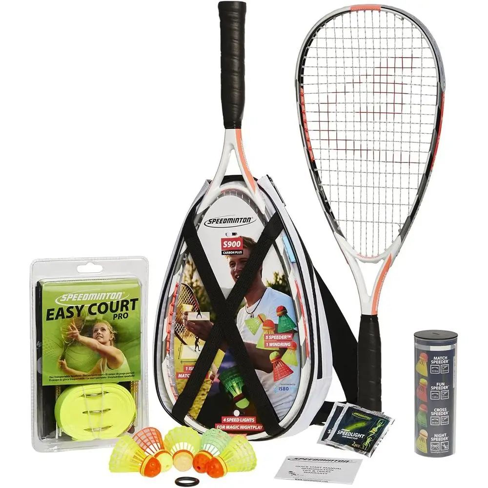 Children's Badminton Set with 2 Rackets, 2 Speeders, and Carry Bag
Children's Badminton Set with 2 Rackets, 2 Speeders, and Carry Bag
