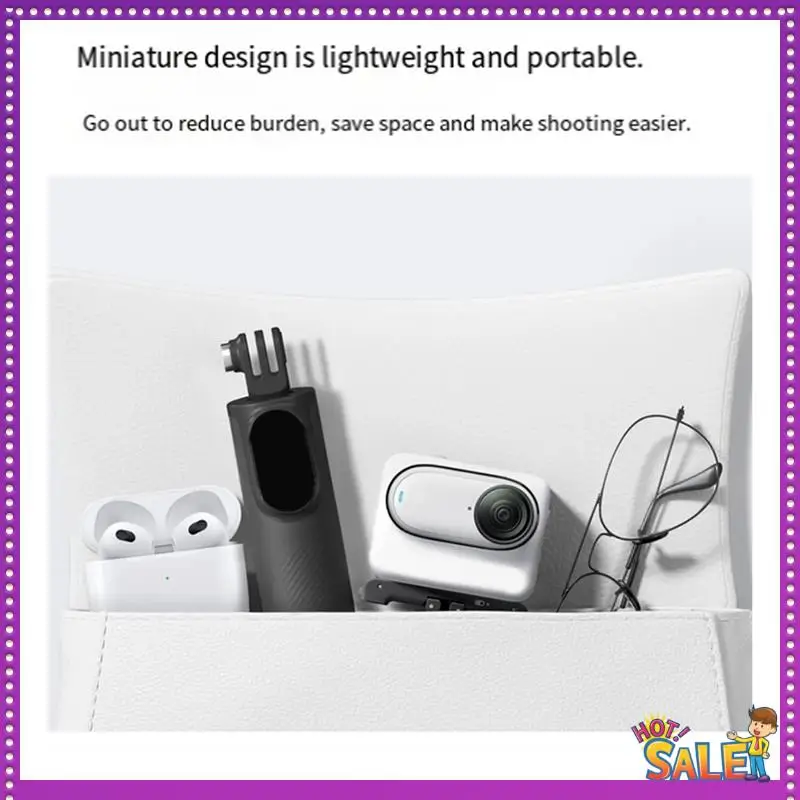 AA87 For Insta360 Mini Tripod Selfie Stick With 1/4" Mount For Enhanced Photography And Videography
AA87 For Insta360 Mini Tripod Selfie Stick With 1/4" Mount For Enhanced Photography And Videography