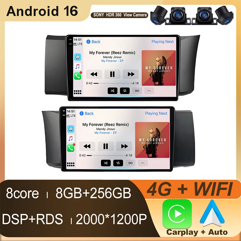 Carplay Car Radio Video Player For Subaru BRZ Scion FRS Toyota GT86 GT 86 2012 - 2021 LHD RHD Navigation GPS Android No 2din DVD
Carplay Car Radio Video Player For Subaru BRZ Scion FRS Toyota GT86 GT 86 2012 - 2021 LHD RHD Navigation GPS Android No 2din DVD