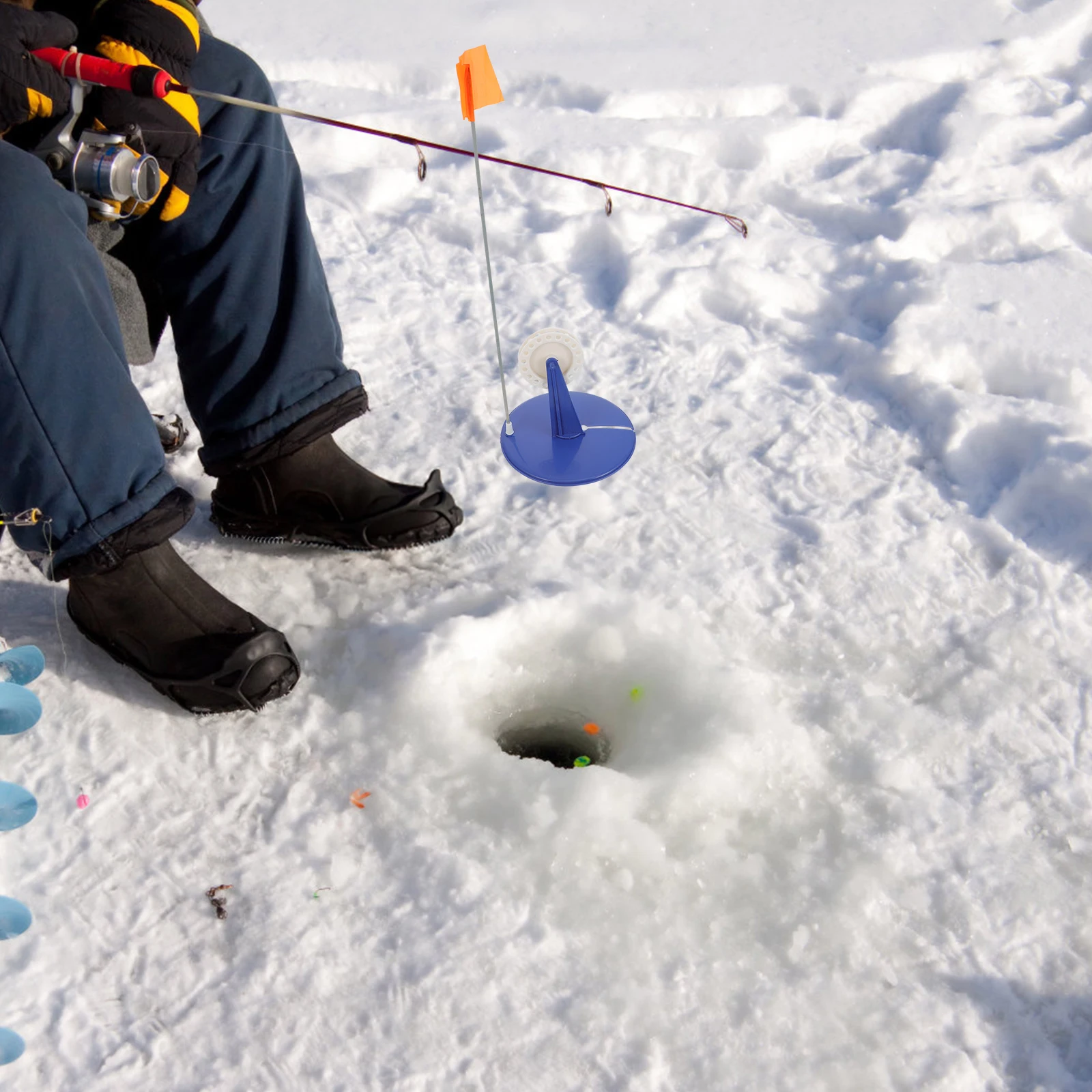 Ice Fishing Flag Premium Durable Resistant Strong Stable Easy Carry Removable Flag Ice Fishing Supply For
Ice Fishing Flag Premium Durable Resistant Strong Stable Easy Carry Removable Flag Ice Fishing Supply For
