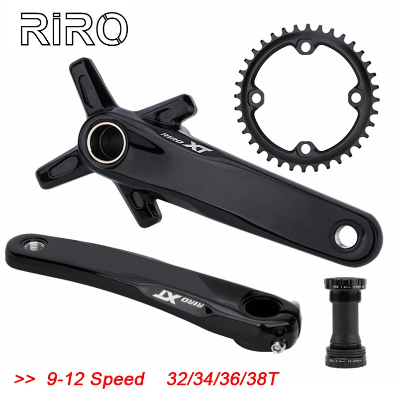 Riro Xt 104Bcd Crankset 170Mm 175Mm Mtb Crankset 32T 34T 36T 38T Bicycle Integrated Crank Arm Narrow Wide Mtb Chainring
Riro Xt 104Bcd Crankset 170Mm 175Mm Mtb Crankset 32T 34T 36T 38T Bicycle Integrated Crank Arm Narrow Wide Mtb Chainring