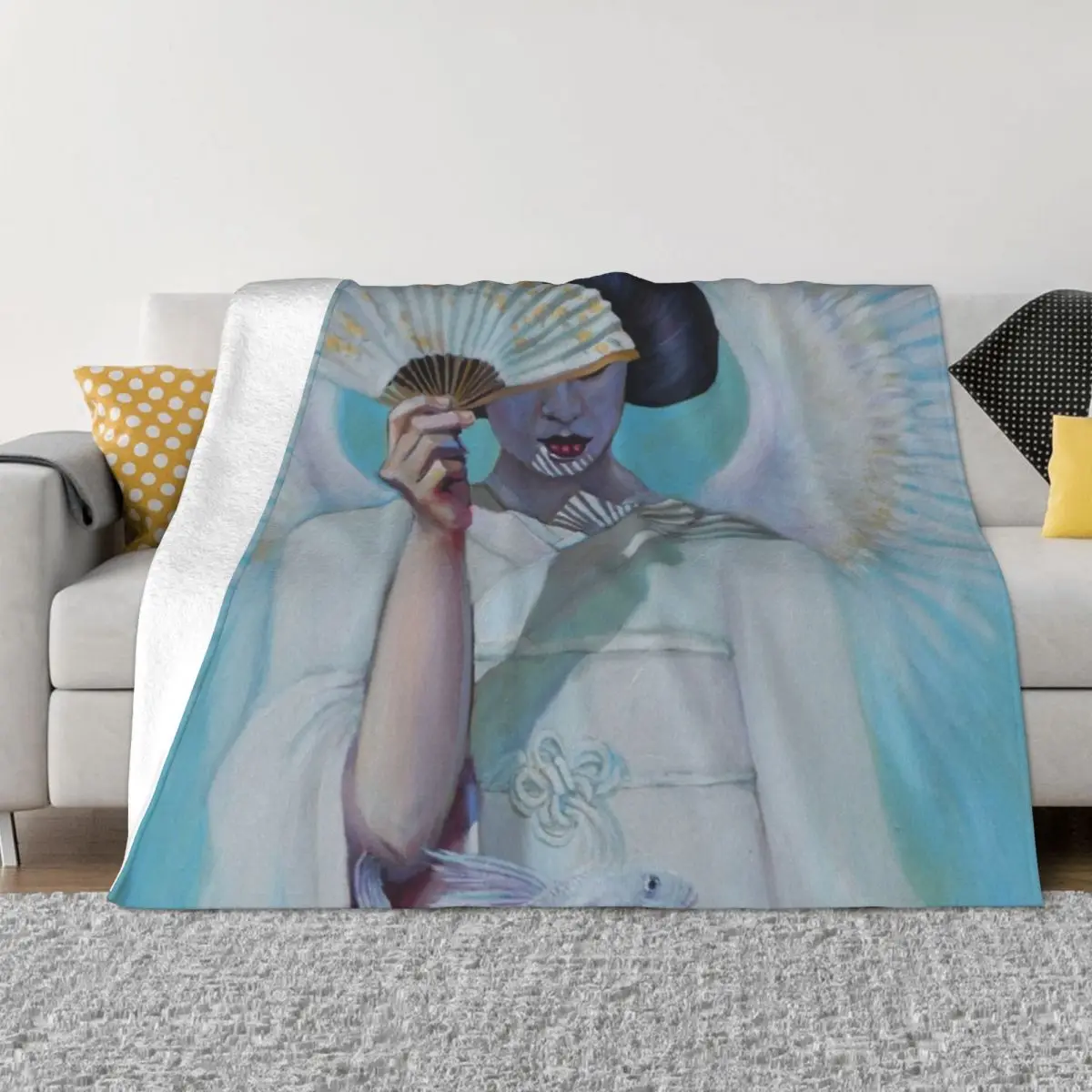 "Tenshi" Throw Blanket sofa Bed Fashionable Blanket Quilt Blanket Soft Plush Plaid
"Tenshi" Throw Blanket sofa Bed Fashionable Blanket Quilt Blanket Soft Plush Plaid