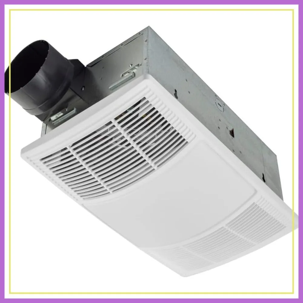 Bathroom Exhaust Fan with Heater Quiet 1.5 Sones, 80 CFM & 3-Level CCT Lighting, Powerful Ventilation for Any Bathroom
Bathroom Exhaust Fan with Heater Quiet 1.5 Sones, 80 CFM & 3-Level CCT Lighting, Powerful Ventilation for Any Bathroom
