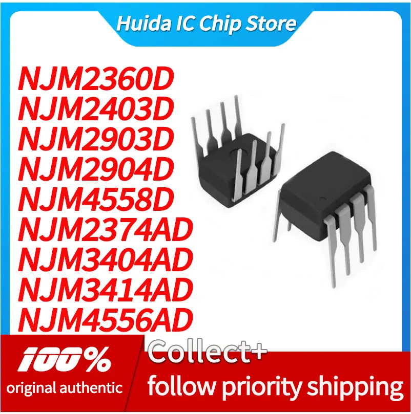 NJM2360D NJM2403D NJM2903D NJM2904D NJM4558D NJM2374AD NJM3404AD NJM3414AD NJM4556AD Evaluation Board
NJM2360D NJM2403D NJM2903D NJM2904D NJM4558D NJM2374AD NJM3404AD NJM3414AD NJM4556AD Evaluation Board