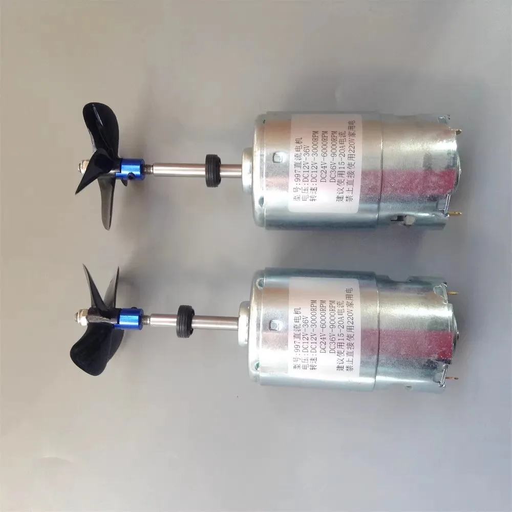 24V Trawler Boat Extended Shaft 997 Motor Waterproof Oil Seal Four-Blade Propeller
24V Trawler Boat Extended Shaft 997 Motor Waterproof Oil Seal Four-Blade Propeller