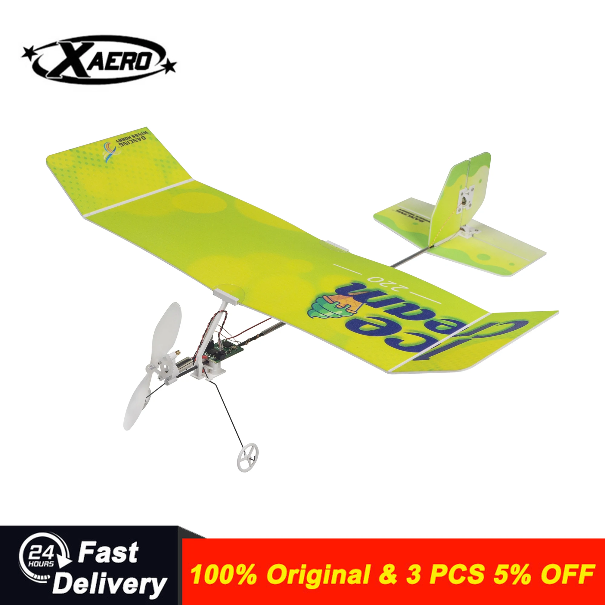 2025 New Mini Fixed-Wing RC Plane 220mm Wingspan, Ice Cream Full Set, Ultra Lightweight Trainer Aircraft for Beginners
2025 New Mini Fixed-Wing RC Plane 220mm Wingspan, Ice Cream Full Set, Ultra Lightweight Trainer Aircraft for Beginners