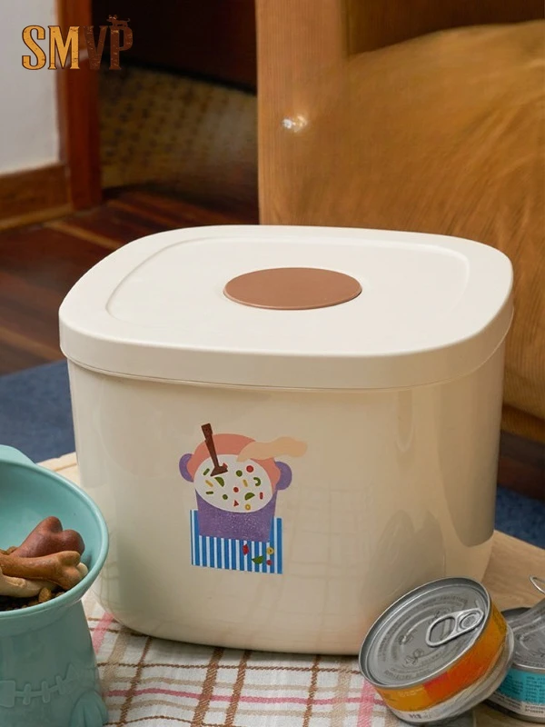 5.6LMacaron Color Scheme Push Button Switch Storage Tank Cat Food Dog Food Sealed Moisture Proof Storage Bucket Pet Supplies
5.6LMacaron Color Scheme Push Button Switch Storage Tank Cat Food Dog Food Sealed Moisture Proof Storage Bucket Pet Supplies