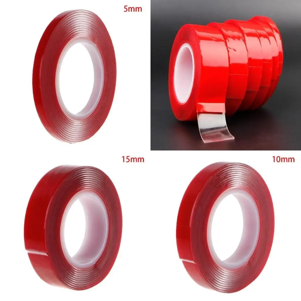 Y1UD 2M Acrylic Double Sided Adhesive Sticker Tape High Strength Mounting Tape
Y1UD 2M Acrylic Double Sided Adhesive Sticker Tape High Strength Mounting Tape