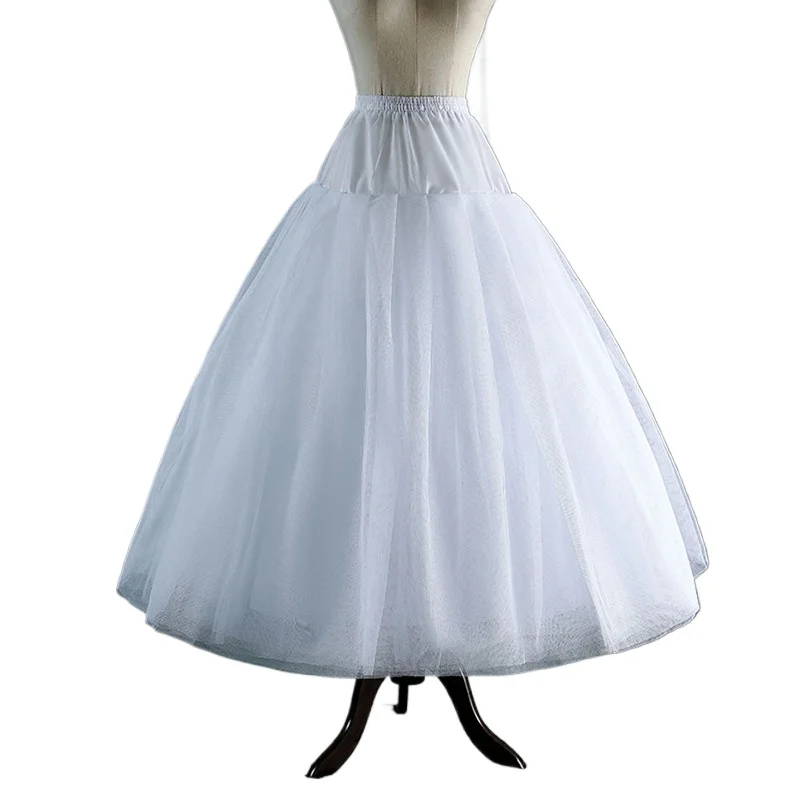 White Tulle Petticoat for A Line Style Wedding Dress 4-8 Layers No Hoops Bridal Wedding Accessories Long Petticoats Underskirt
White Tulle Petticoat for A Line Style Wedding Dress 4-8 Layers No Hoops Bridal Wedding Accessories Long Petticoats Underskirt