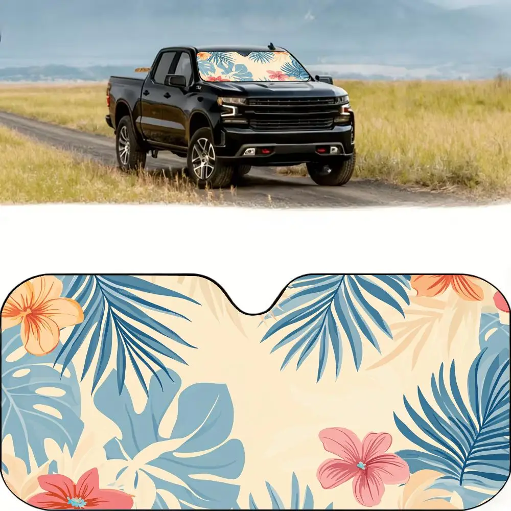 Солнцезащитный козырек Aloha с цветочным узором, многоразовый, из алюминиевой фольги, с УФ-защитой, трехслойный, теплоизоляционный, для защиты от солнца и ветра
Солнцезащитный козырек Aloha с цветочным узором, многоразовый, из алюминиевой фольги, с УФ-защитой, трехслойный, теплоизоляционный, для защиты от солнца и ветра