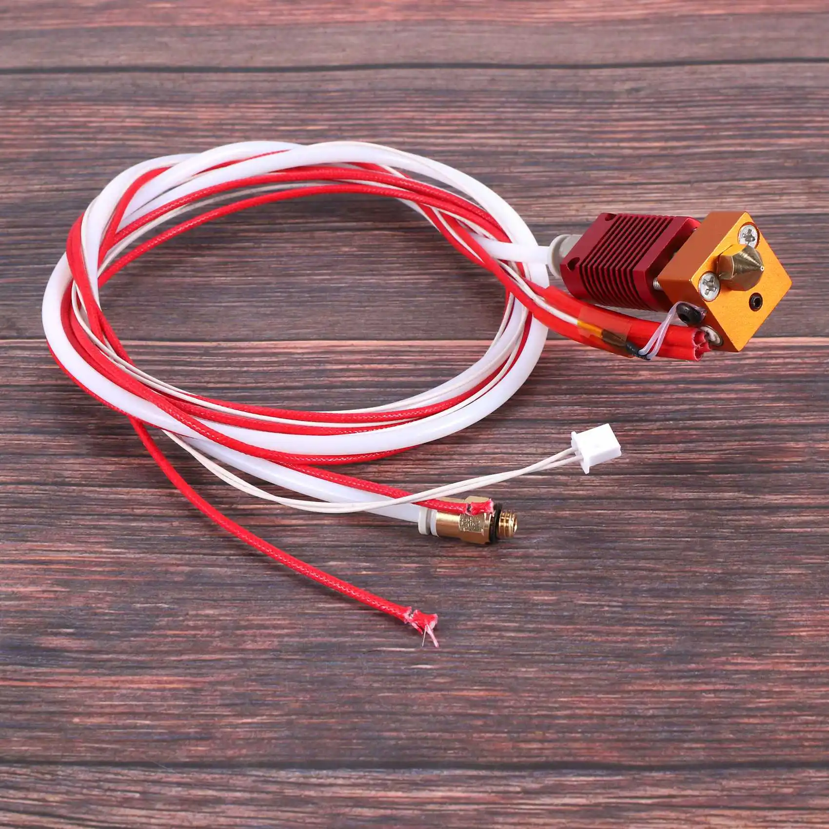 # 3D-принтер 183B MK8 Hotend Kit со сборной печатающей головкой экструдера Hot End Kit для Ender 3 Ender 3 Pro (красный и черный)
# 3D-принтер 183B MK8 Hotend Kit со сборной печатающей головкой экструдера Hot End Kit для Ender 3 Ender 3 Pro (красный и черный)