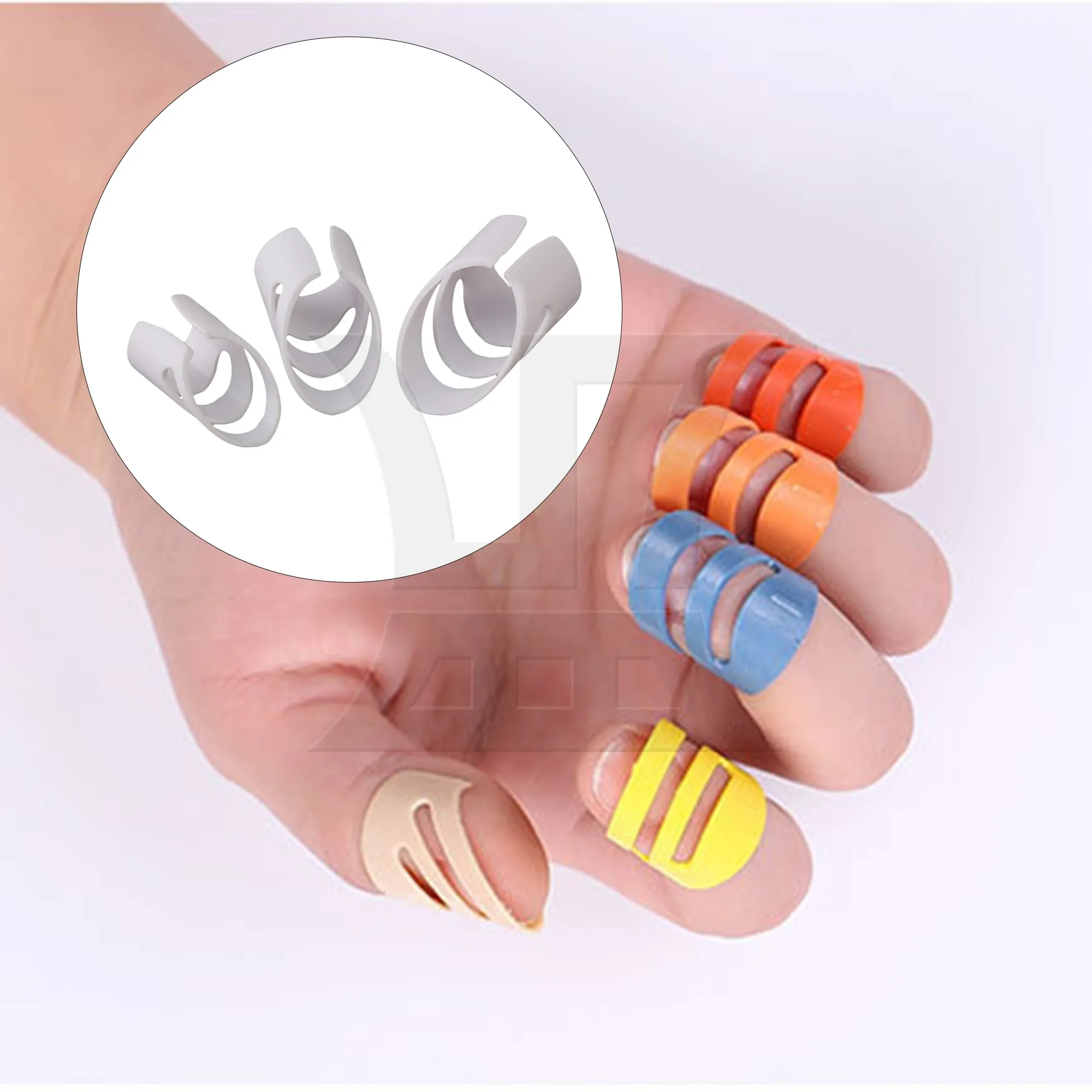 Yibuy 3PCS S M L Plastic Stringed Finger Picks Finger Ring Cap for Harp White
Yibuy 3PCS S M L Plastic Stringed Finger Picks Finger Ring Cap for Harp White