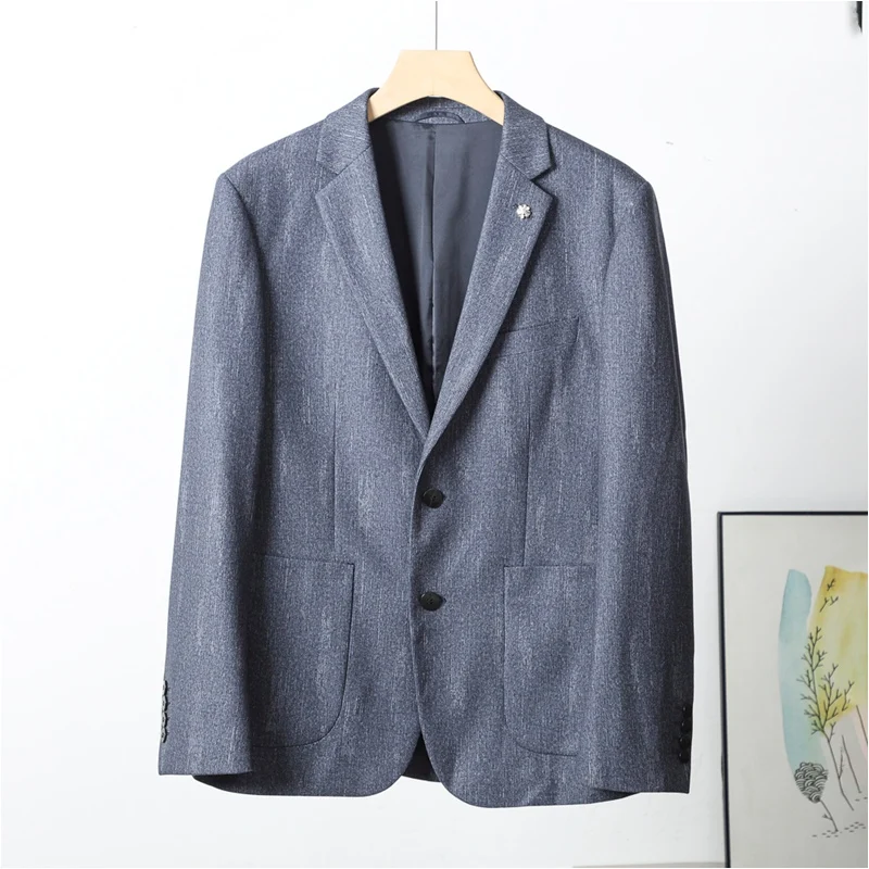 Casual Velvet Feel Elastic Comfortable Men's Faionable Flat Collar Spring Autumn Sle Busin Casual Long Sve Suit
Casual Velvet Feel Elastic Comfortable Men's Faionable Flat Collar Spring Autumn Sle Busin Casual Long Sve Suit