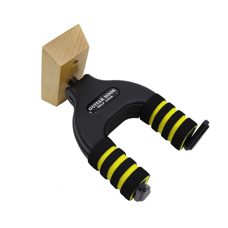 Self Locking Wooden Base Guitar Hook Auto Close Gravity Lock Design Guitar Hook Wall
Self Locking Wooden Base Guitar Hook Auto Close Gravity Lock Design Guitar Hook Wall