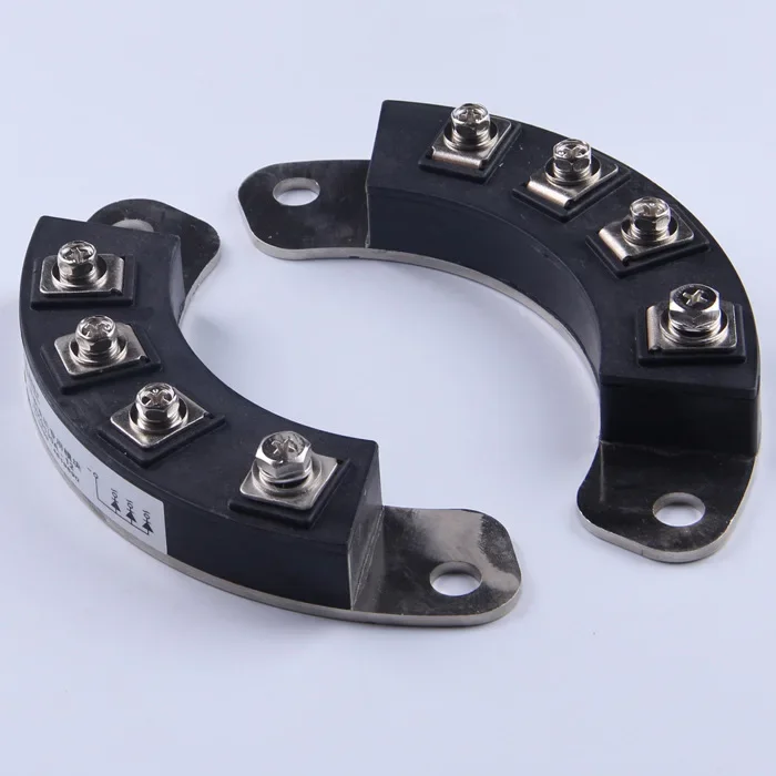 MXG130A-12 Brushless Generator Special, Rotary Rectifier Bridge Module, Four Terminals, Without Shelf
MXG130A-12 Brushless Generator Special, Rotary Rectifier Bridge Module, Four Terminals, Without Shelf