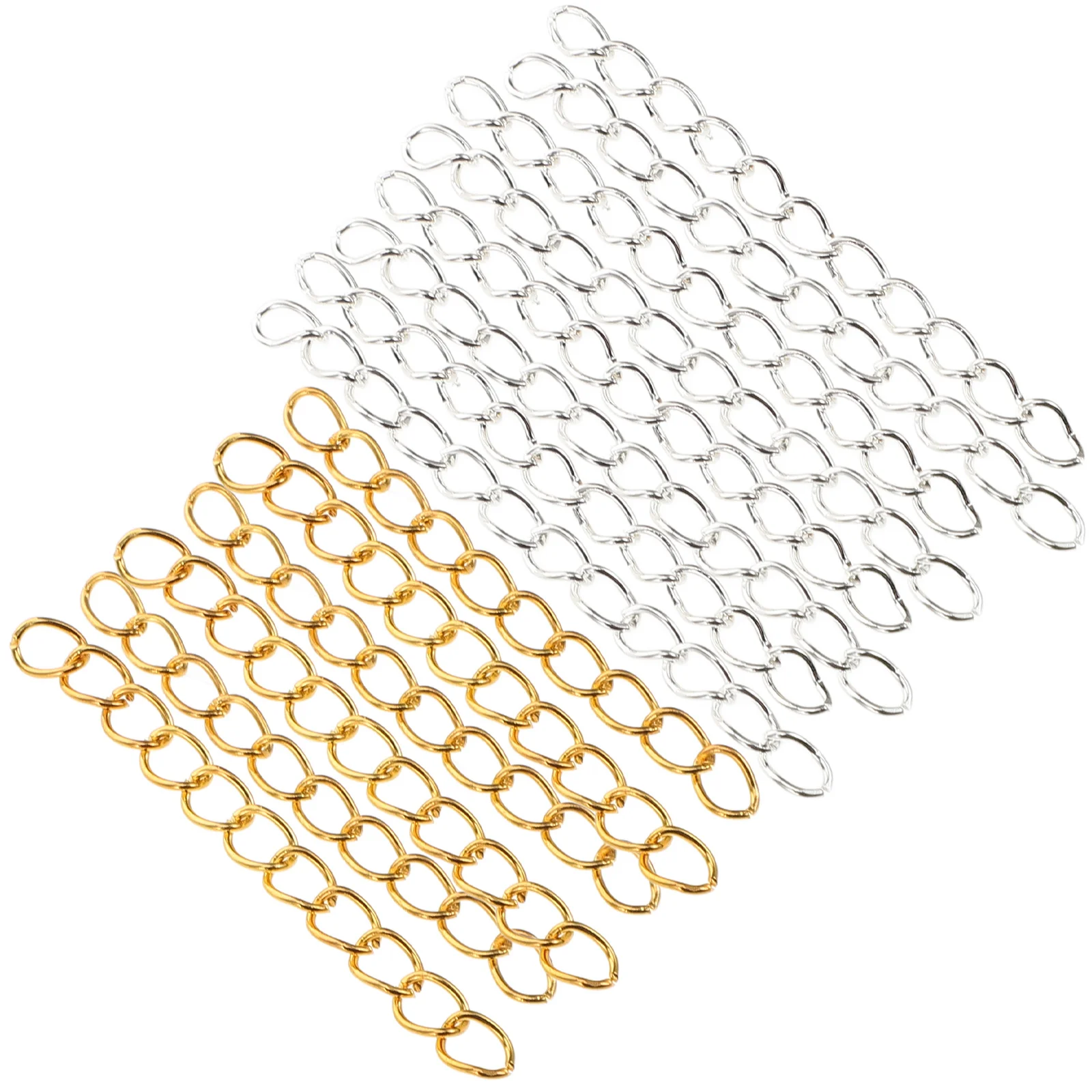 100pcs Tail Chain Extender For Jewelry Making Adjustable Necklace Bracelet Anklet Extension Craft Diy Findings Metal Chain Links
100pcs Tail Chain Extender For Jewelry Making Adjustable Necklace Bracelet Anklet Extension Craft Diy Findings Metal Chain Links