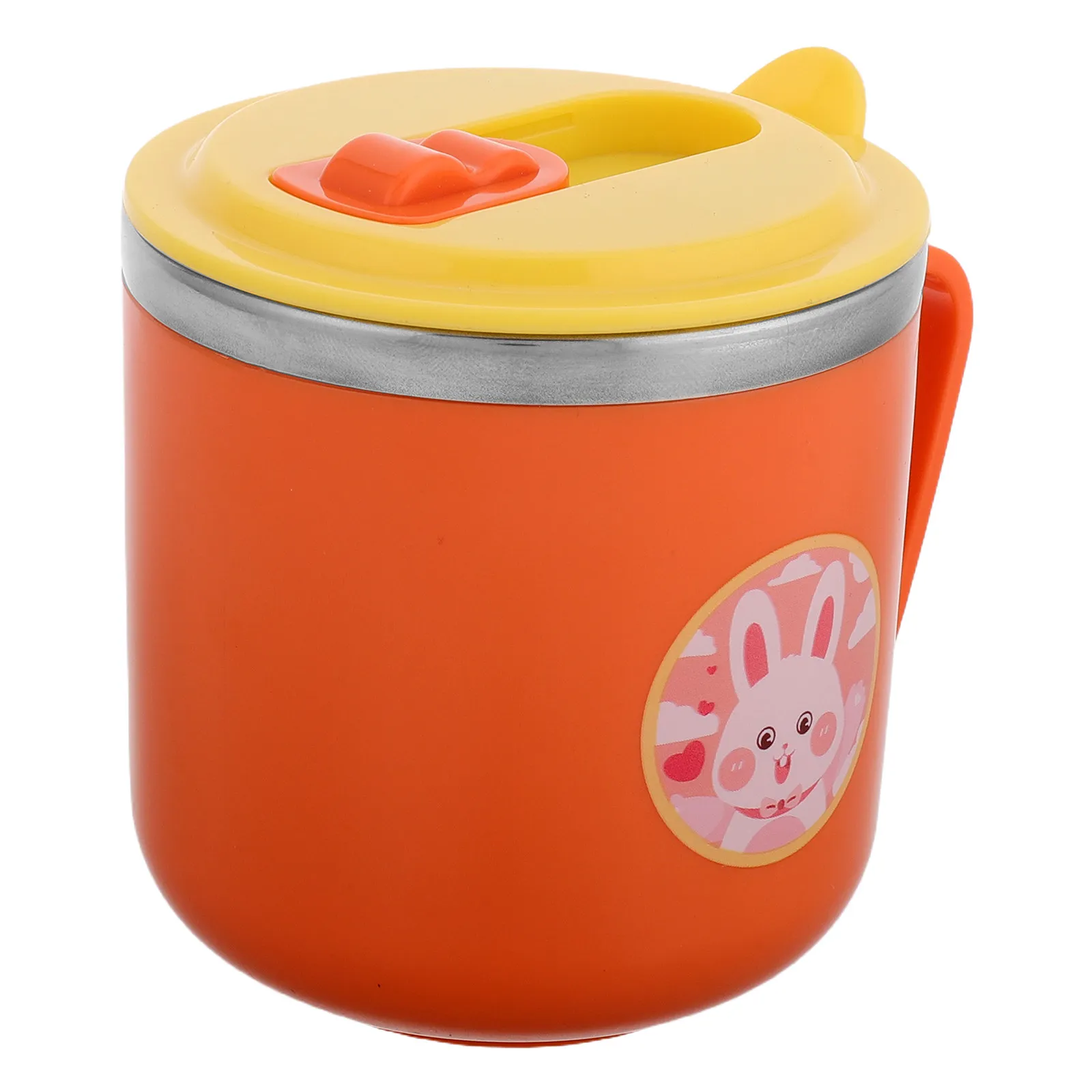 Kids Straw Cup Cute Bunny Cartoon Double Layer Insulated Handle Kindergarten Baby Stainless Steel Milk Drinking Cup
Kids Straw Cup Cute Bunny Cartoon Double Layer Insulated Handle Kindergarten Baby Stainless Steel Milk Drinking Cup