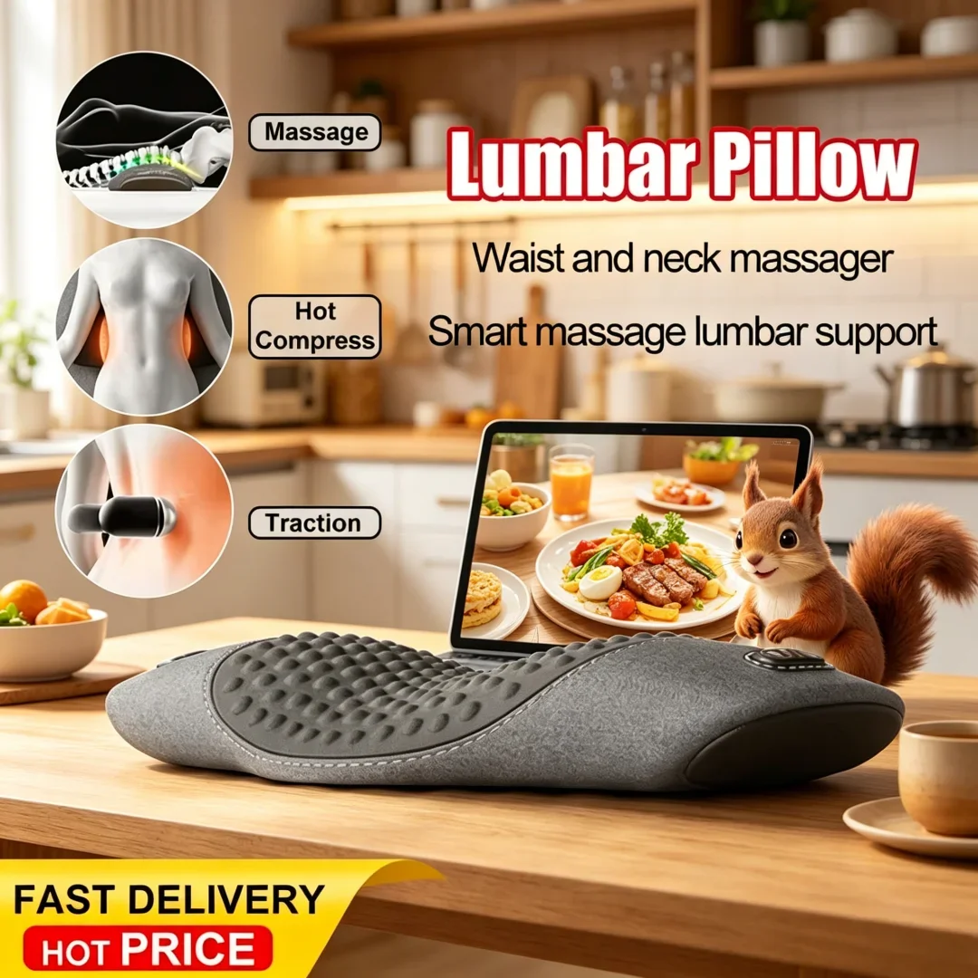 Delicate Silken Waist Pillow Back Massage Protection Pad Massage Lying Flat Waist Relief Waist Support Heating Vibrating Back
Delicate Silken Waist Pillow Back Massage Protection Pad Massage Lying Flat Waist Relief Waist Support Heating Vibrating Back
