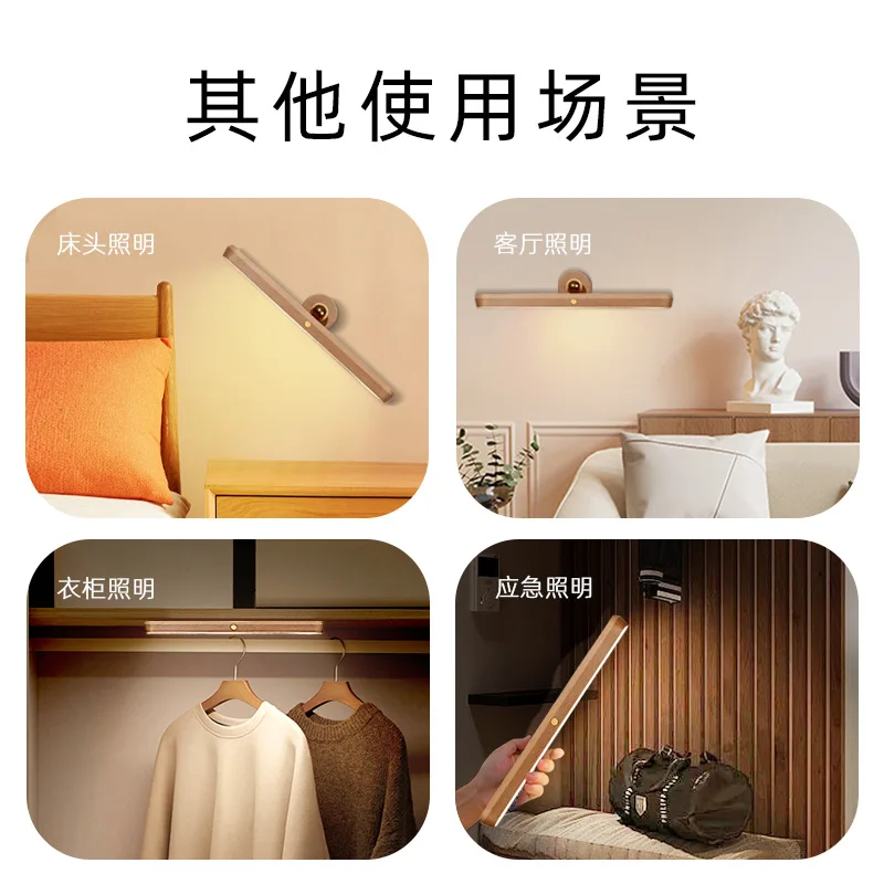 Wooden Mirror Front Lamps Portable USB Magnetic Indoor Led Night Light Wireless Corridor Wall Lamp Makeup Mirror Fill Lights Hot
Wooden Mirror Front Lamps Portable USB Magnetic Indoor Led Night Light Wireless Corridor Wall Lamp Makeup Mirror Fill Lights Hot