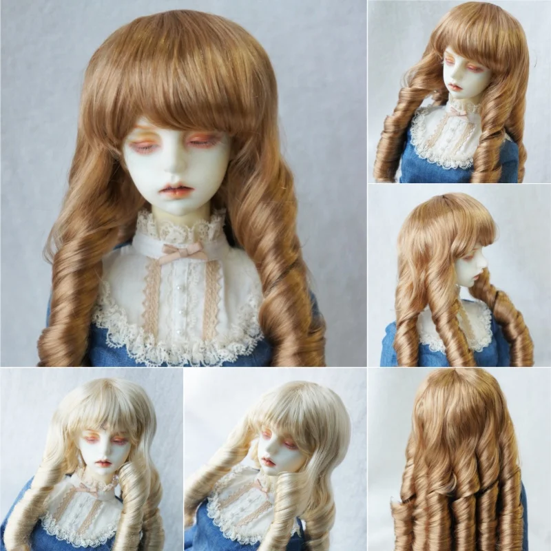 Jusuns Toy Hair JD153 5-6" 6-7" 7-8" 8-9" Roman Sausage Roll Synthetic Mohair BJD Wig 1/8 1/6 1/4 1/3 MSD SD DOD Doll Accessorie
Jusuns Toy Hair JD153 5-6" 6-7" 7-8" 8-9" Roman Sausage Roll Synthetic Mohair BJD Wig 1/8 1/6 1/4 1/3 MSD SD DOD Doll Accessorie