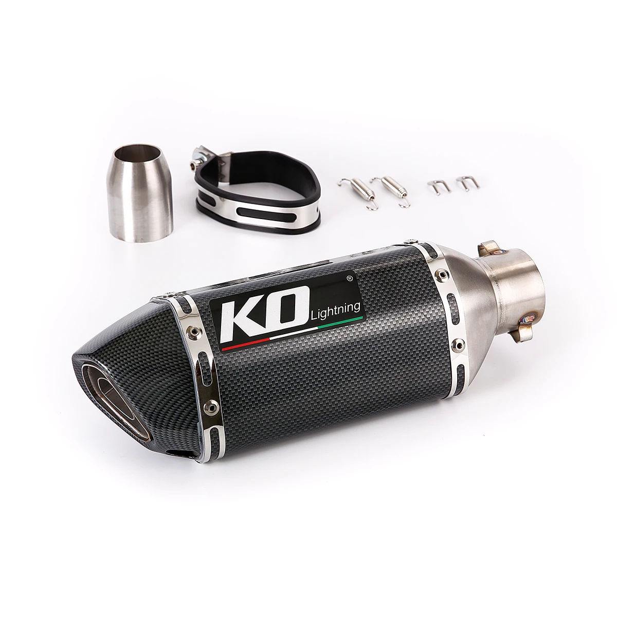 51MM Slide In Universal Exhaust Pipe Escape Muffler With Removable DB Killer Silencer For Motorcycle Dirt Street Bike ATV
51MM Slide In Universal Exhaust Pipe Escape Muffler With Removable DB Killer Silencer For Motorcycle Dirt Street Bike ATV